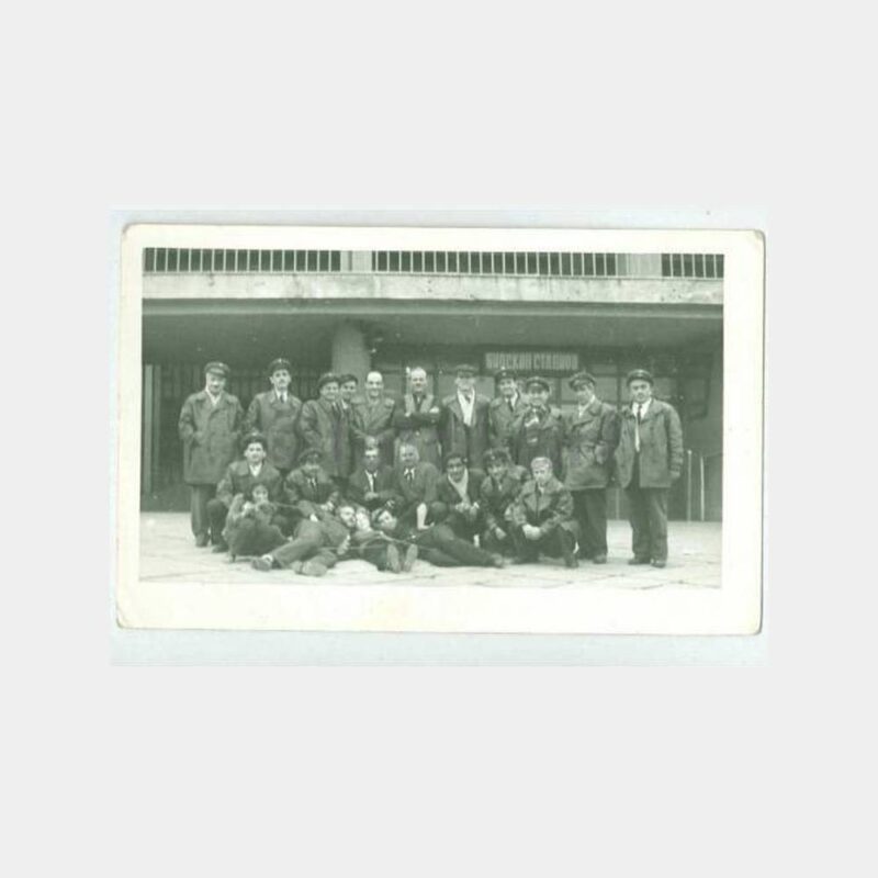 1958 İETT - Almanya Otobüs Getiren Şoförler Fotoğraf
