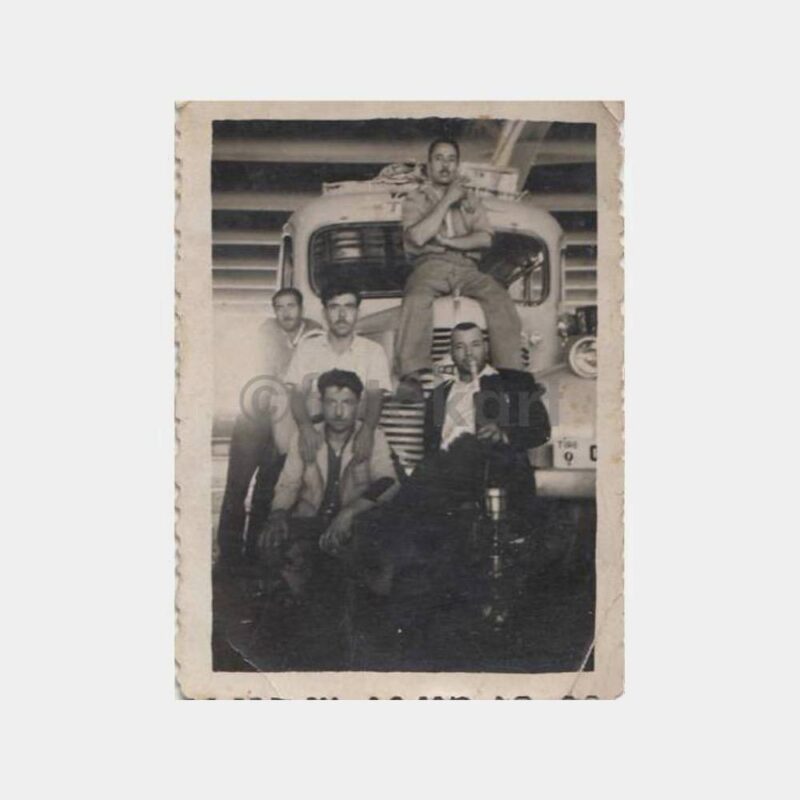 1940 Tire-9 Plakalı Otobüs Konulu Fotoğraf