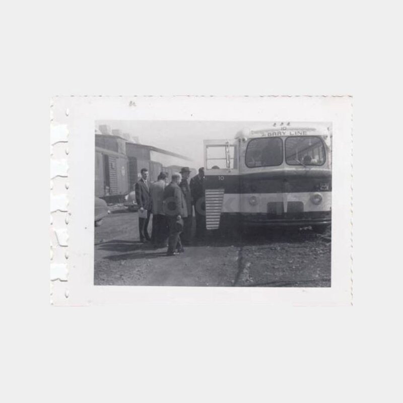 1954 Amerikan Otobüsleri Konulu Fotoğraf