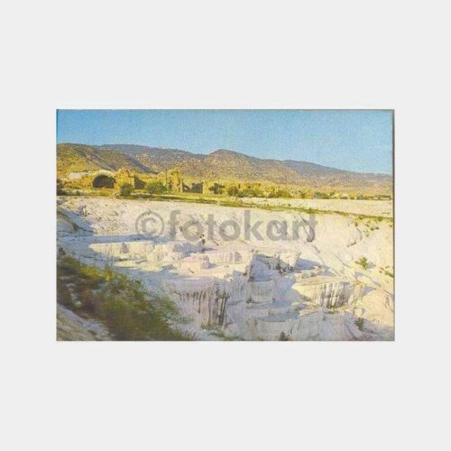 1981 Pamukkale Travertenler Kartpostal