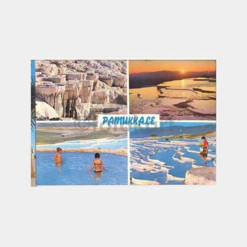 Pamukkale 4 Görünüş Kartpostal