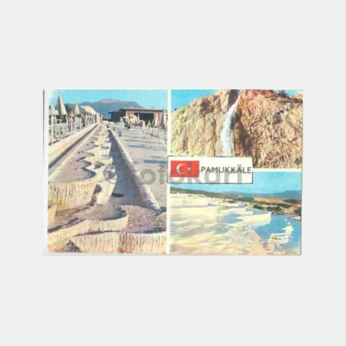 Pamukkale 3 Değişik Görünüş Kartpostal