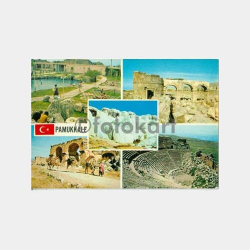 1975 Pamukkale Muh. Görünüş Kartpostal