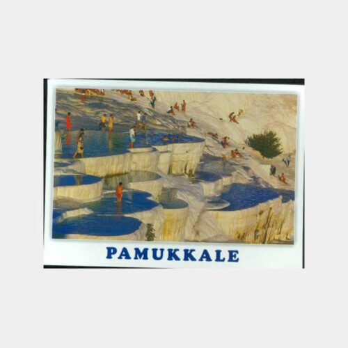 1990 Pamukkale Görünüş Kartpostal