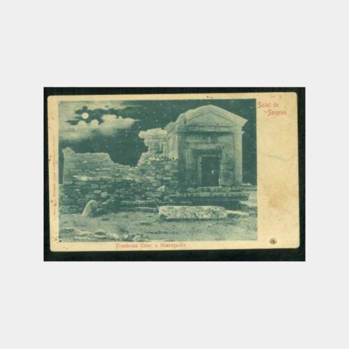 1920 Pamukkale Hierapolis Görünüş Kartpostal