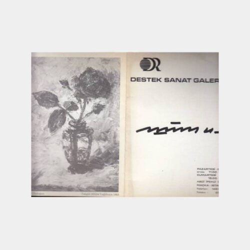 1984 Naim Uludoğan Resim Sergisi Davetiyesi