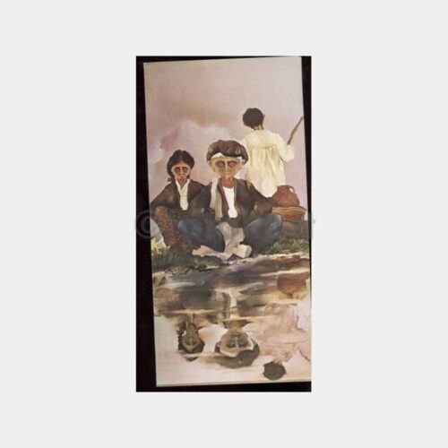 1982 Faruk Cimok Resim Sergisi Davetiyesi