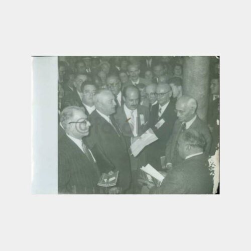 1957 İFİS-2 Pul Sergisi Töreni Fotoğraf