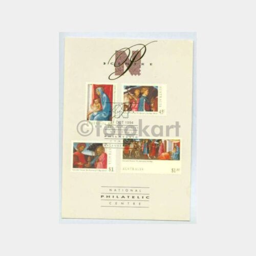 1994 Avustralya - Milli Filateli Sergisi Max. Kartı