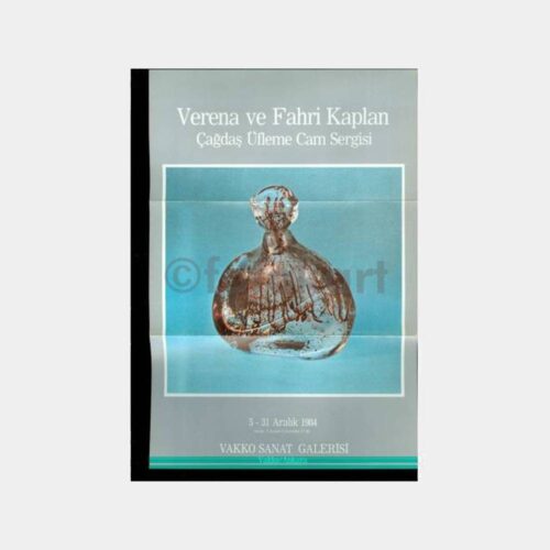 1985 Verena Fahri Kaplan Sergi Davetiyesi