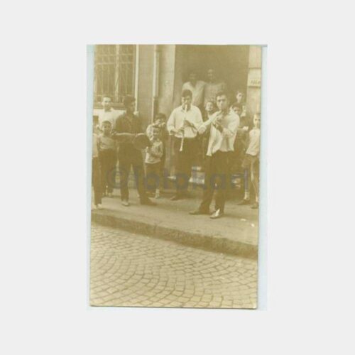 1961 Sirkeci Sokak Çalgıcıları Fotoğraf
