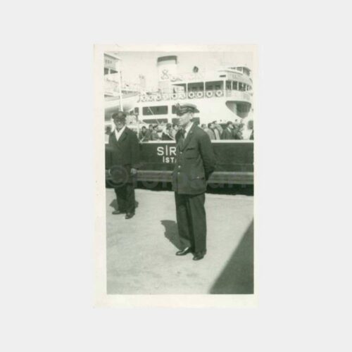 1968 Sirkeci Araba Vapuru Görünüş Fotoğraf