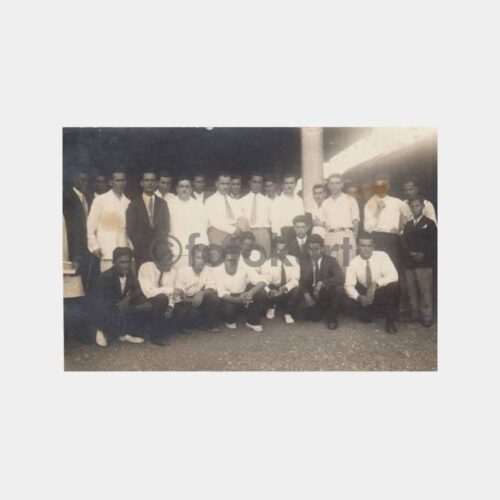 1938 Sirkeci Tren Garında Sporcular Grup Fotoğraf