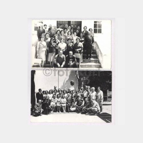 1963 Üsküdar Okulları Öğretmenleri 2 Adet Fotoğraf