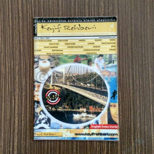 İstanbul Keyif Rehberi, Ekim 2002