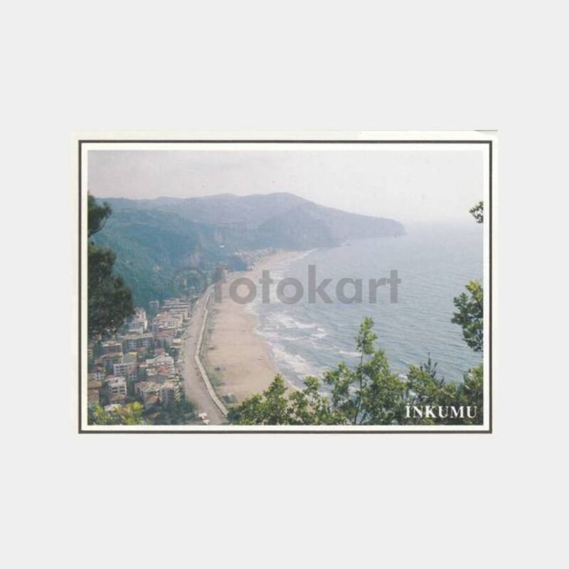 1993 Bartın İnkumu Sahili Görünüş Kartpostal