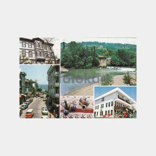 1980 Bartın Görünüş Kartpostal