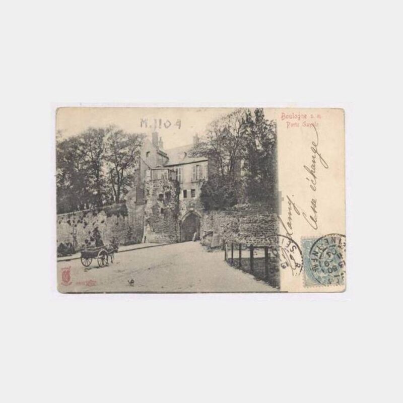 1904 Beylerbeyi Varışlı Yabancı Damgalı Kartpostal