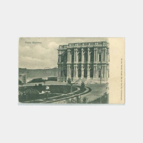 1910 Beylerbeyi Sarayı Görünüş Kartpostal