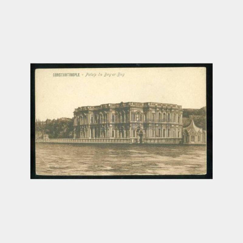 1923 Beylerbeyi Sarayı Görünüş Kartpostal