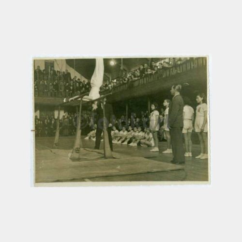 1940 Beyoğlu Halkevi Cimnastik Konulu Fotoğraf
