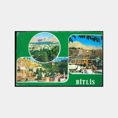 1979 Bitlis 3 Görünüş Kartpostal