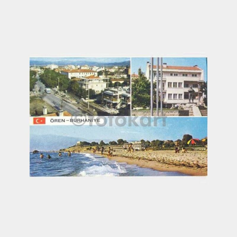 Burhaniye Ören 3 Görünüş Kartpostal