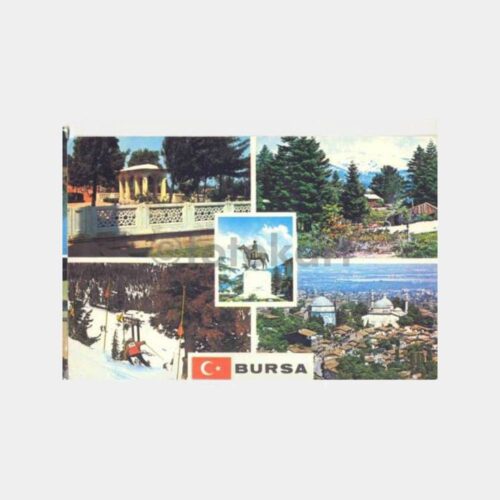 Bursa Süleyman Çelebi Konulu Kartpostal