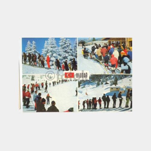 Bursa Uludağ 4 Görünüş Kartpostal