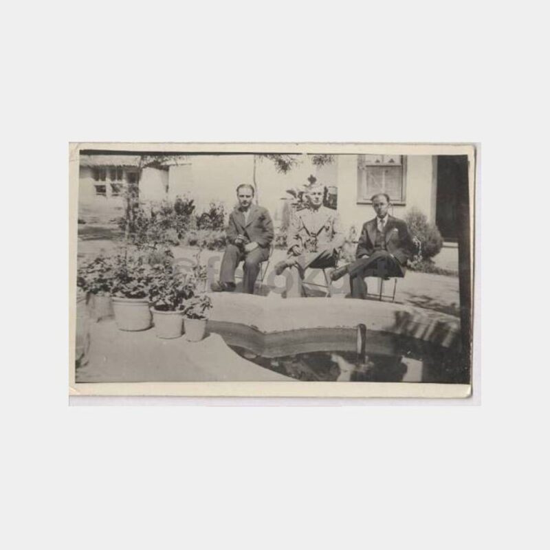 1935 Bursa Çekirge Bir Cemiyet Fotoğraf