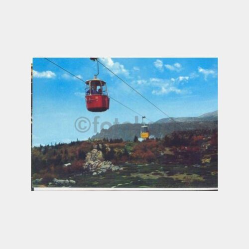 Bursa Uludağ Telesiyej Görünüş Kartpostal