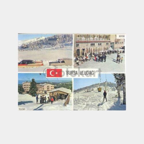 Bursa Uludağ 4 Görünüş Kartpostal