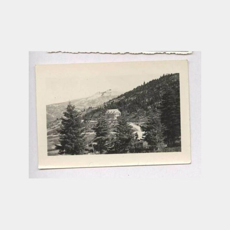 1941 Bursa Uludağ Tebrik Fotoğraf