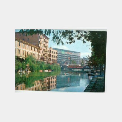 1975 Eskişehir Porsuk Çayı Görünüş Kartpostal