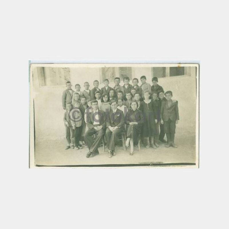 1935 Eskişehir Mahmudiye Okul Fotoğraf