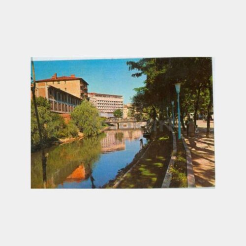 1968 Eskişehir Porsuk Çayı Görünüş Kartpostal