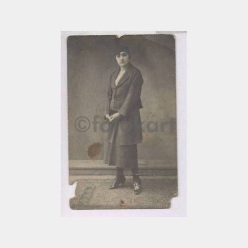 1928 Genç Kız Stüdyo Fotoğraf