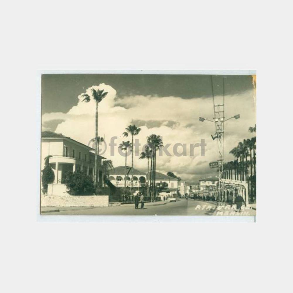 1950 Mersin Görünüş Kartpostal