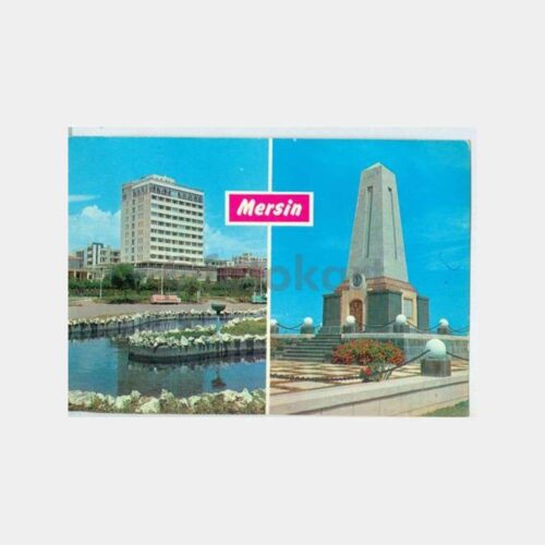 1970 Mersin 2 Değişik Görünüş Kartpostal