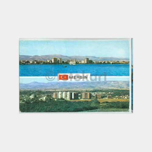 1975 Mersin 2 Görünüş Kartpostal