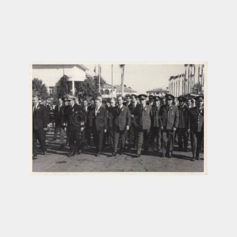 Mersin Tören Yürüyüşü Önemli Kişiler Fotoğraf