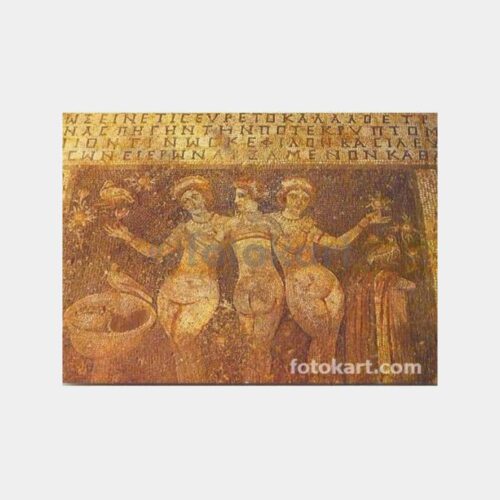 Mersin Narlıkuyu Üçgüzeller Mozaik Kartpostal