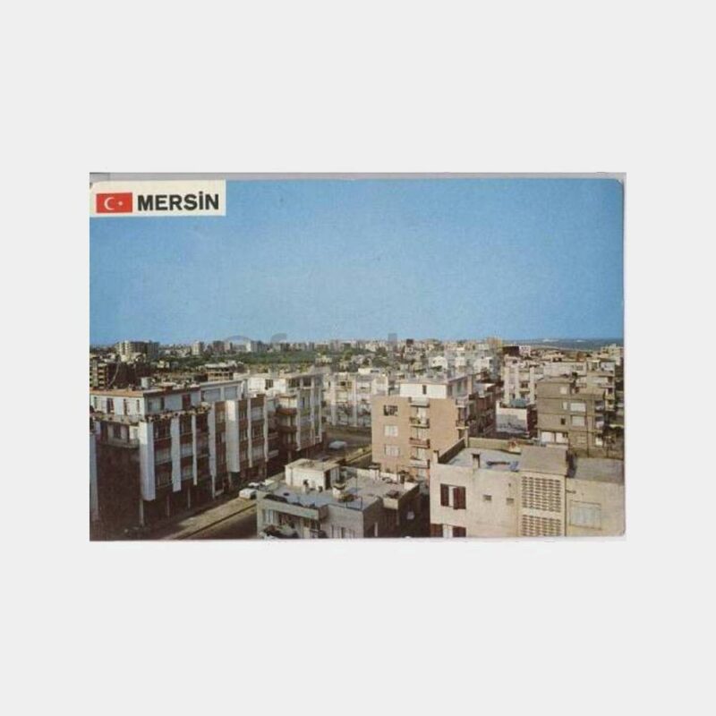 Mersin Pozcu Genel Görünüş Kartpostal