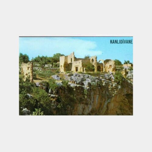 1970 Mersin Kanlıdivane Görünüş Kartpostal