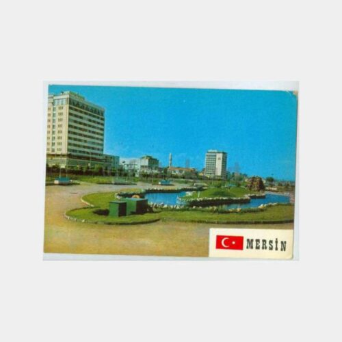 1968 Mersin Genel Görünüş Kartpostal