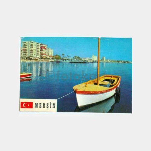 1968 Mersin Genel Görünüş Kartpostal