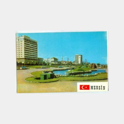 1968 Mersin Genel Görünüş Kartpostal