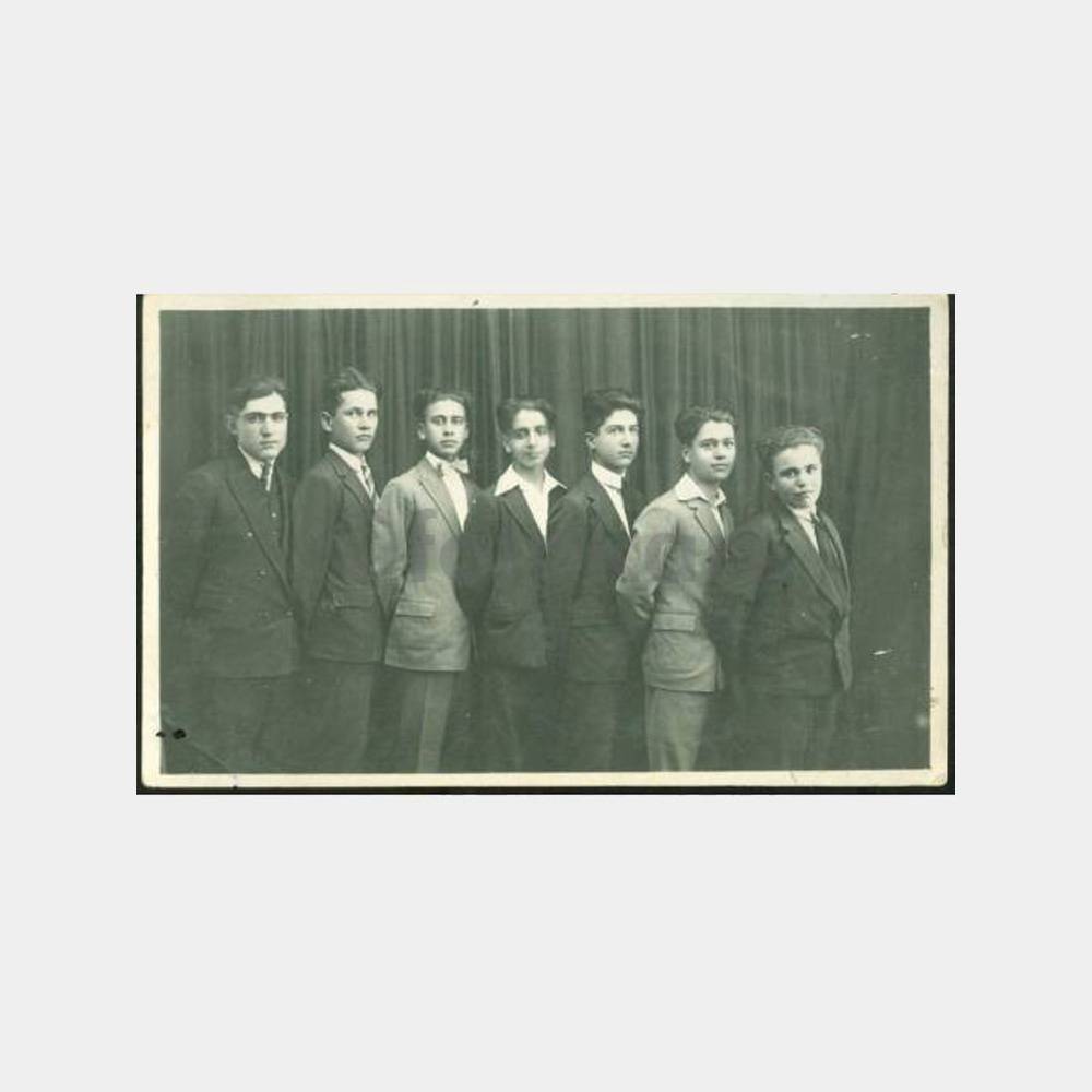 1928 Okul Grubu Gençler Görünüş Fotoğraf