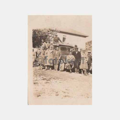 1938 Anadolu Köy Otobüsü Grup Görünüş Fotoğraf
