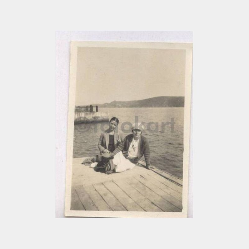 1930 Sarıyer Mezarburnu Sahil Görünüş Fotoğraf